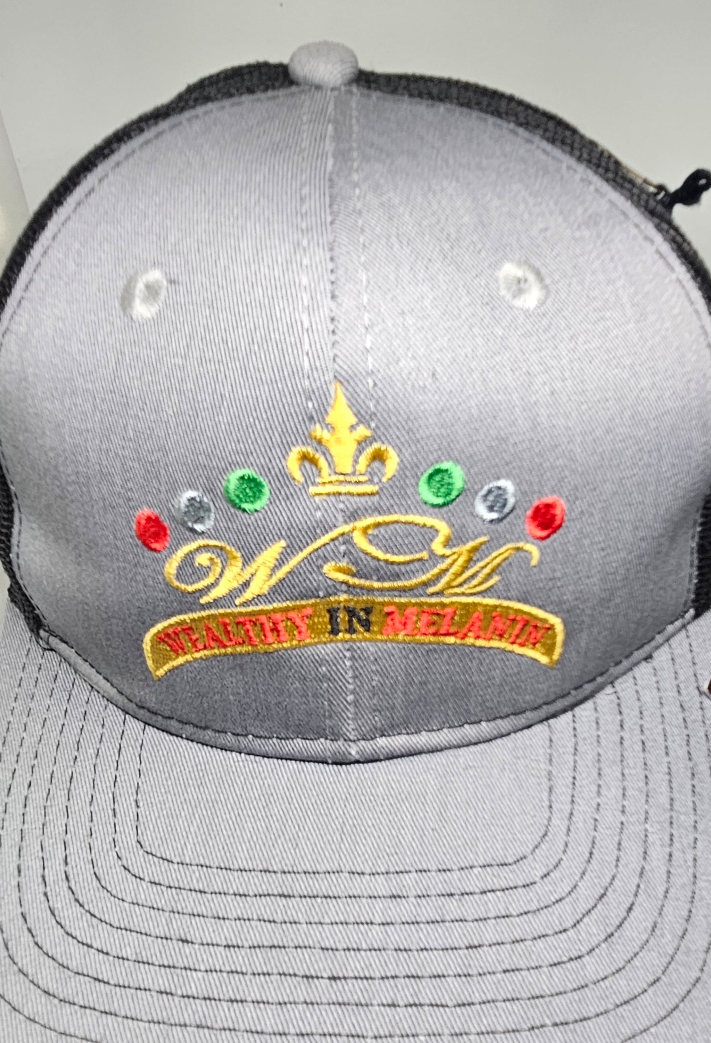 Wealthy in Melanin Trucker Hat