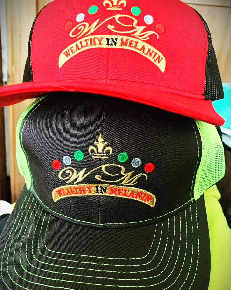 Wealthy in Melanin Trucker Hat