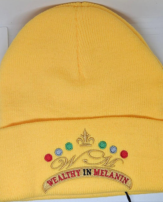 Wealthy In Melanin  Beanie Hat